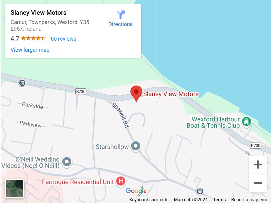 Slaney View Motors Map